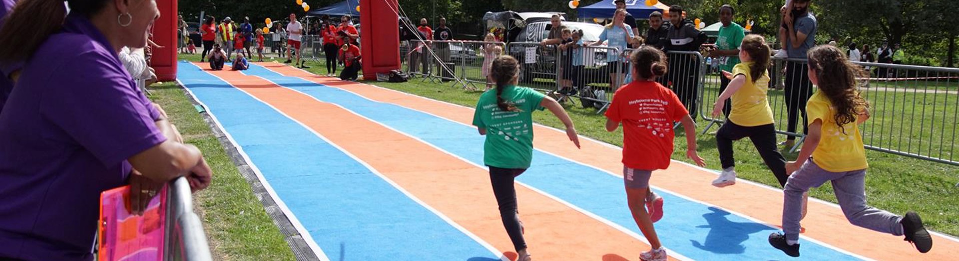Sports day runners