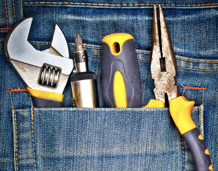 Tools in a pocket