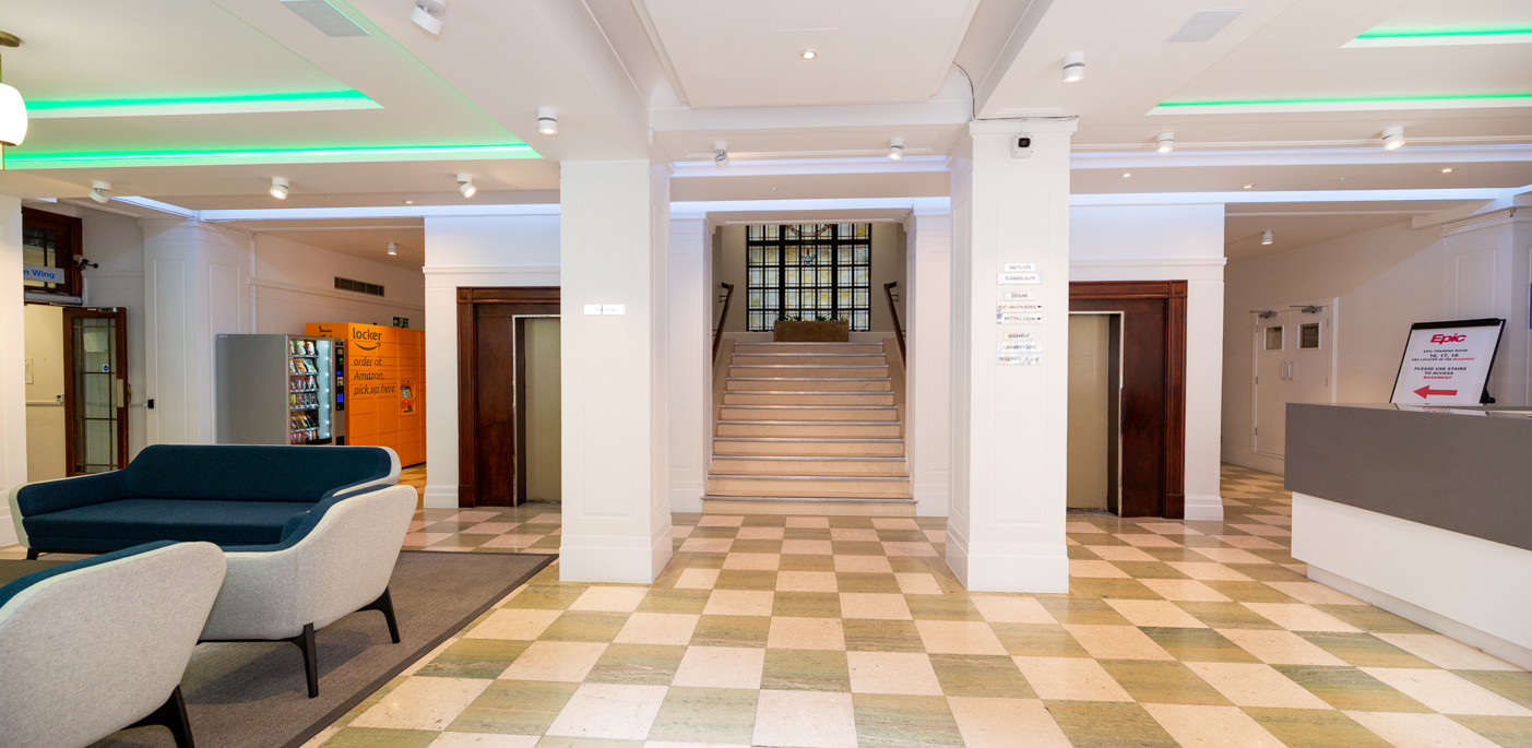 Reception area