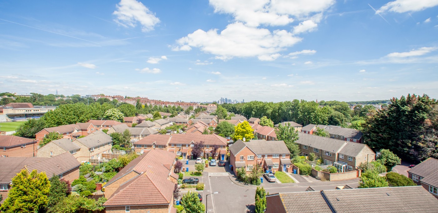 Hambledon Court ariel view